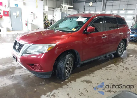 2013 Nissan Pathfinder Sv из США, поврежденный, VIN 5N1AR2MMXDC665507